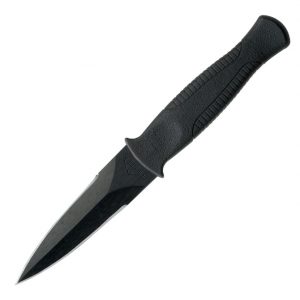 The Gerber Guardian is an example of the type of knife used in military combat.